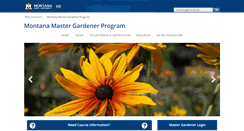 Desktop Screenshot of mtmastergardener.org